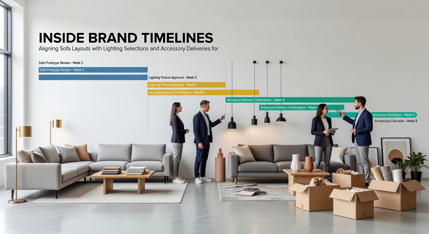 Detailansicht von Beleuchtung und Accessoires in abgestimmten Schlafzimmerlayouts